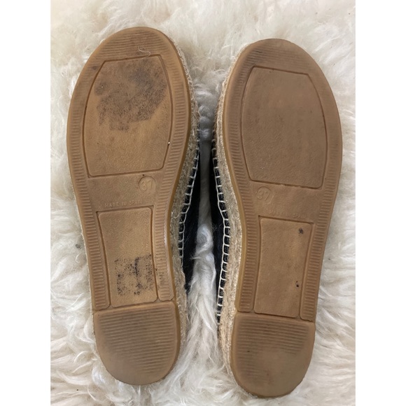 Kenzo Black Leather Tiger Espadrilles - Picture 6 of 10